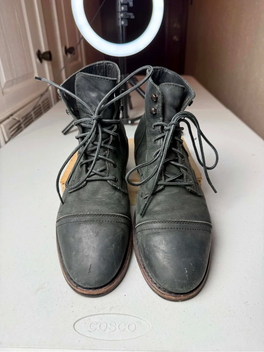 Thursday Boot Company Men’s Captain Black Matte Lace Up Boot US 10.5